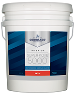 Sierra Pro Paint & Décor Center, LLC Super Kote 5000® Waterborne Acrylic-Alkyd is the ideal choice for interior doors, trim, cabinets and walls. It delivers the desired flow and leveling characteristics of conventional alkyd paints while also providing a tough satin or semi-gloss finish that stands up to repeated washing and cleans up easily with soap and water.boom