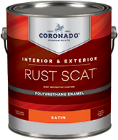 Sierra Pro Paint & Décor Center, LLC Rust Scat Polyurethane Enamel is a rust-preventative coating that delivers exceptional hardness and durability. Formulated with a urethane-modified alkyd resin, it can be applied to interior or exterior ferrous or non-ferrous metals. (Not intended for use over galvanized metal.)boom