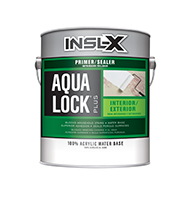 Sierra Pro Paint & Décor Center, LLC Aqua Lock Plus is a multipurpose, 100% acrylic, water-based primer/sealer for outstanding everyday stain blocking on a variety of surfaces. It adheres to interior and exterior surfaces and can be top-coated with latex or oil-based coatings.

Blocks tough stains
Provides a mold-resistant coating, including in high-humidity areas
Quick drying
Topcoat in 1 hourboom