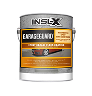 Sierra Pro Paint & Décor Center, LLC GarageGuard is a water-based, catalyzed epoxy that delivers superior chemical, abrasion, and impact resistance in a durable, semi-gloss coating. Can be used on garage floors, basement floors, and other concrete surfaces. GarageGuard is cross-linked for outstanding hardness and chemical resistance.

Waterborne 2-part epoxy
Durable semi-gloss finish
Will not lift existing coatings
Resists hot tire pick-up from cars
Recoat in 24 hours
Return to service: 72 hours for cool tires, 5-7 days for hot tiresboom